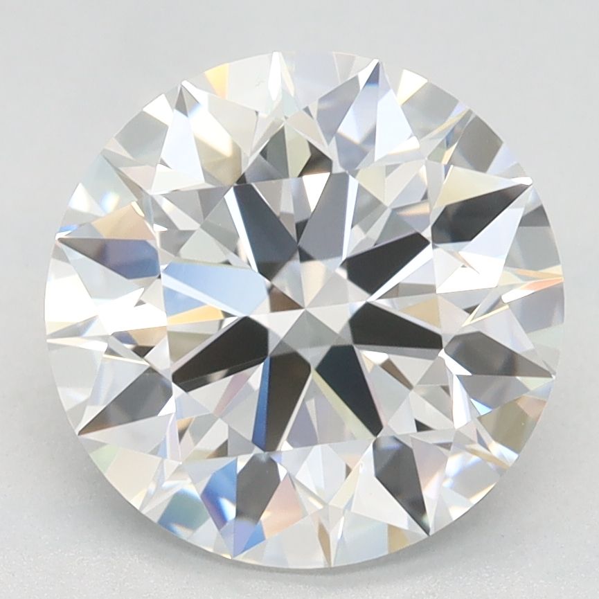 Lab Grown Diamond Lab-grown 2,69Ct D-VVS1 Round - GIA7498216483 1