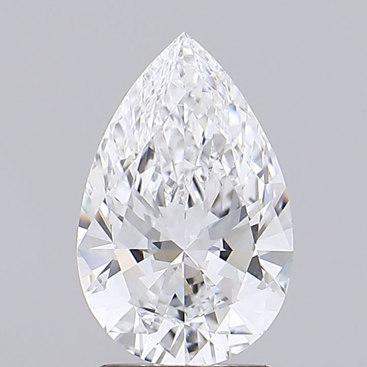 Lab Grown Diamond Lab-grown 3,51Ct D-IF Pear - IGILG725508107 1