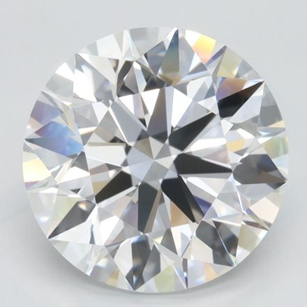 Lab Grown Diamond Lab-grown 4,05Ct D-VVS1 Round - GIA7521905764 1