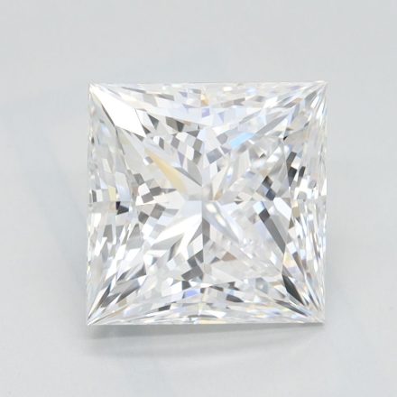 Lab Grown Diamond Lab-grown 2,47Ct D-IF Princess - IGILG722509766 1