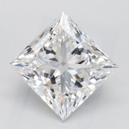 Lab Grown Diamond Lab-grown 2,41Ct D-IF Princess - IGILG715554074 1