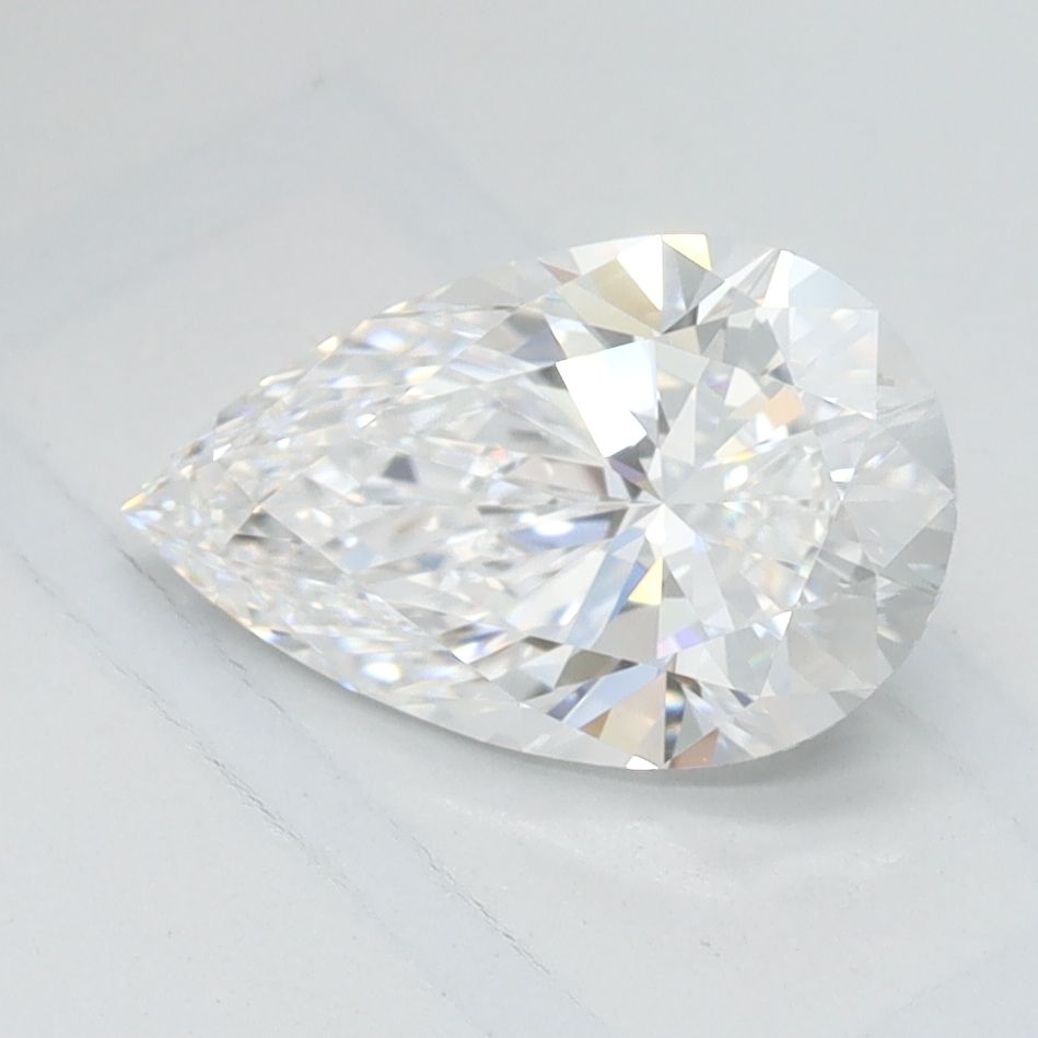 Lab Grown Diamond Lab-grown 1,13Ct D-IF Pear - IGILG739553852 1