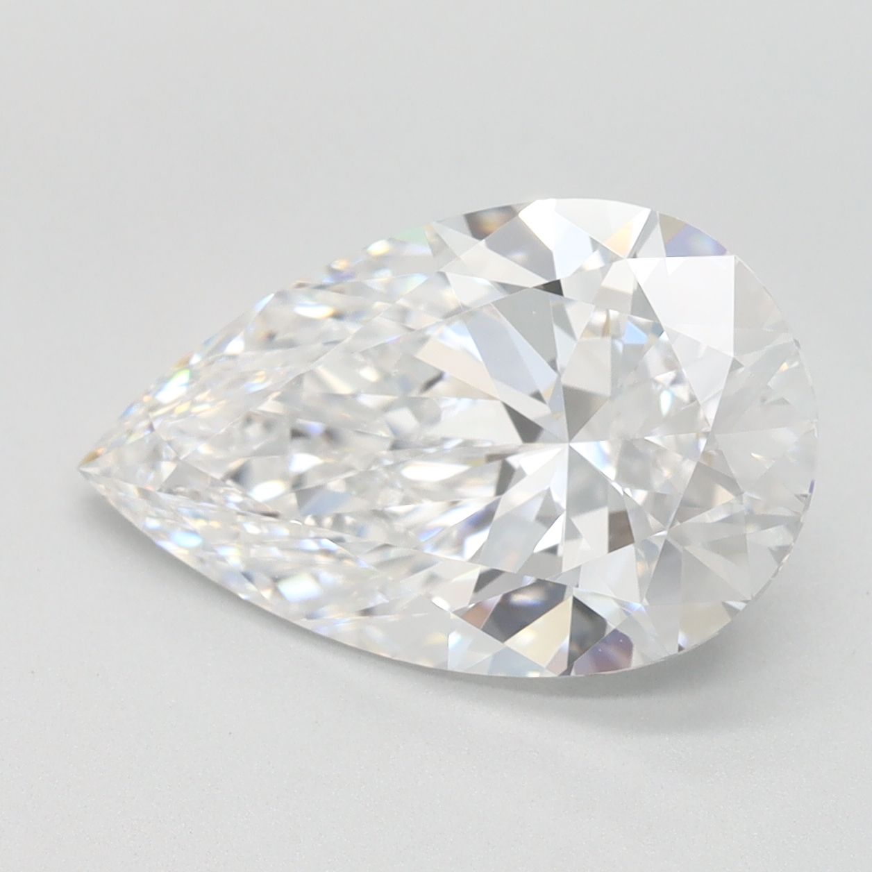 Lab Grown Diamond Lab-grown 3,08Ct D-IF Pear - IGILG744513715 1