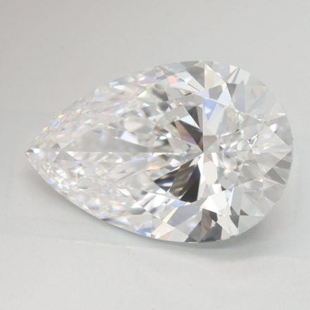 Lab Grown Diamond Lab-grown 3,08Ct D-FL Pear - IGILG735564707 1