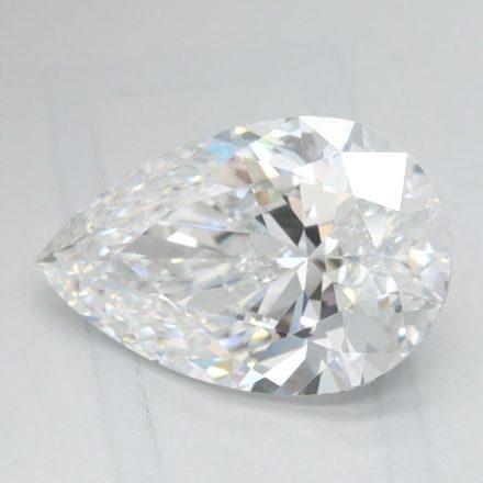 Lab Grown Diamond Lab-grown 1,6Ct D-IF Pear - IGILG745507104 1