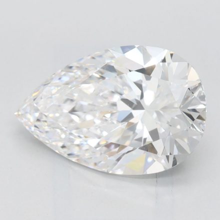 Lab Grown Diamond Lab-grown 3,05Ct D-VVS1 Pear - GIA6532641692 1