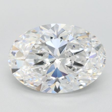 Lab Grown Diamond Lab-grown 3,91Ct D-FL Oval - IGILG744513708 1