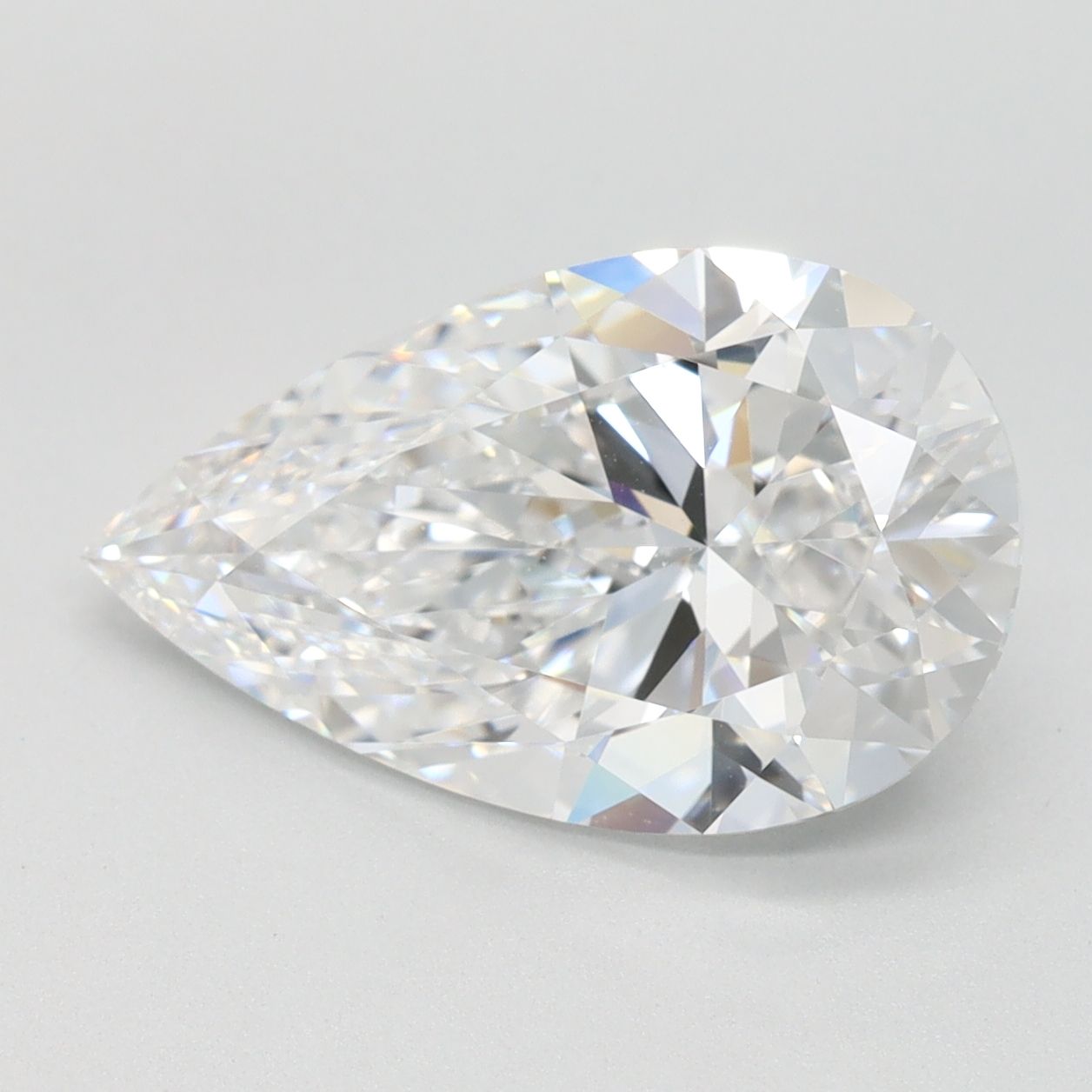 Lab Grown Diamond Lab-grown 3,05Ct D-IF Pear - IGILG744513713 1