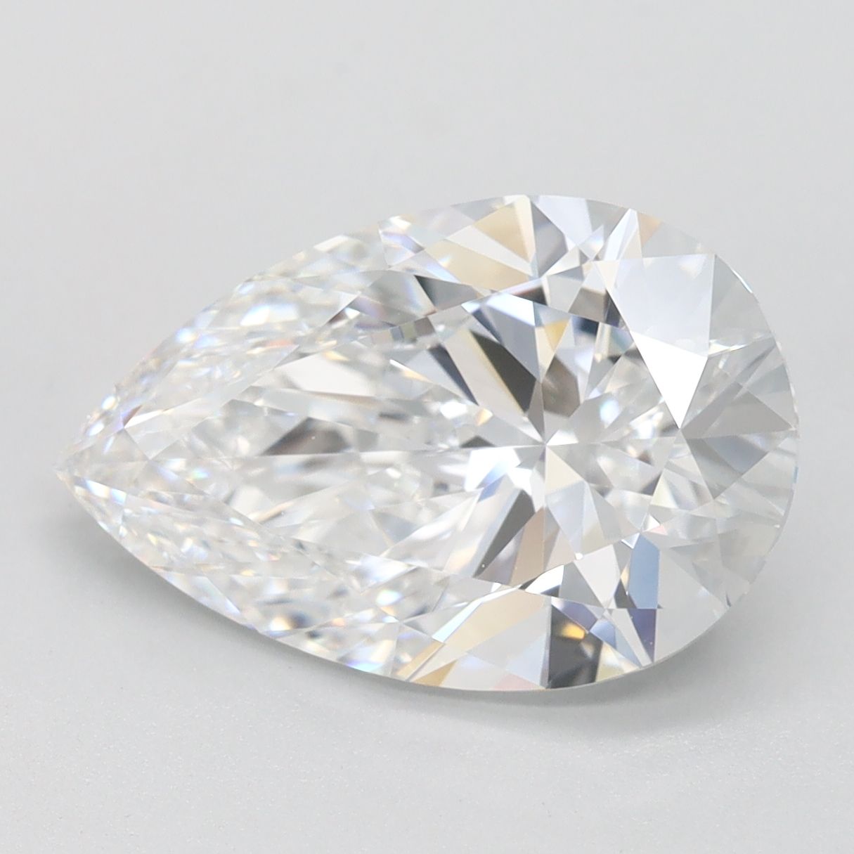 Lab Grown Diamond Lab-grown 3,27Ct D-IF Pear - IGILG744514794 1