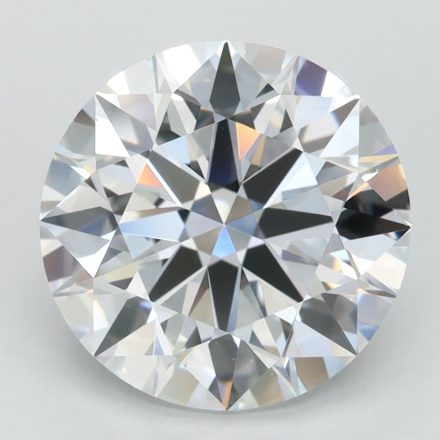 Lab Grown Diamond Lab-grown 3,48Ct D-IF Round - IGILG754593959 1