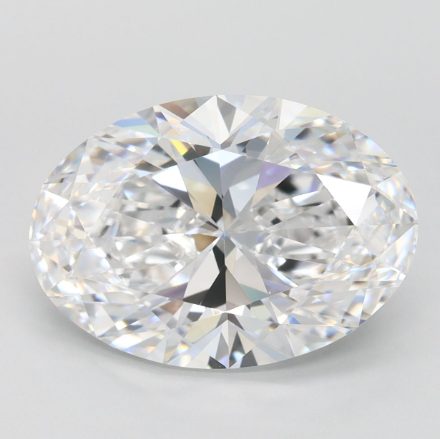 Lab Grown Diamond Lab-grown 4,07Ct D-FL Oval - IGILG780661629 1