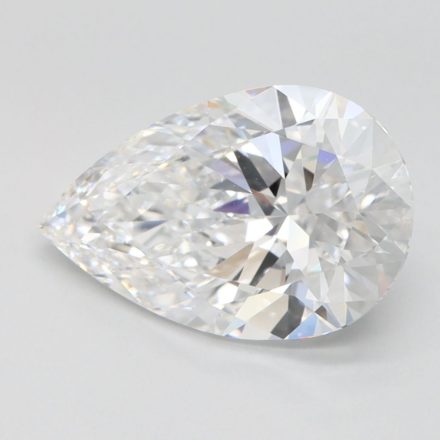 Lab Grown Diamond Lab-grown 2,23Ct D-FL Pear - IGILG768632591 1