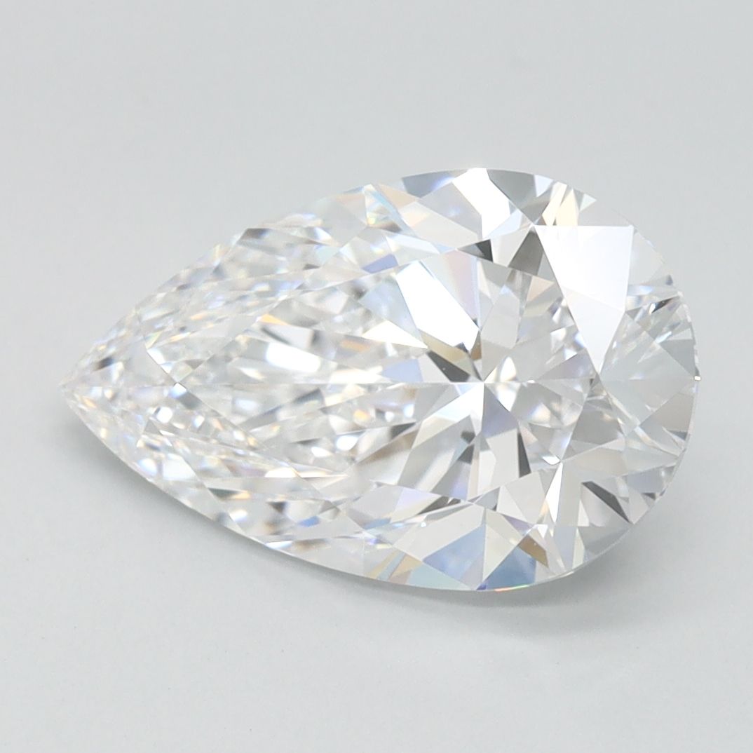 Lab Grown Diamond Lab-grown 2,13Ct D-FL Pear - IGILG768632589 1