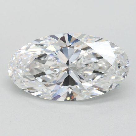 Lab Grown Diamond Lab-grown 3,01Ct D-FL Oval - IGILG784642809 1