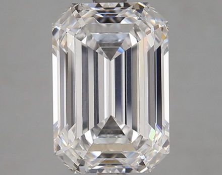 Lab Grown Diamond Lab-grown 2,56Ct D-VS1 Emerald - GIA2496728827 1