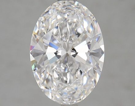Lab Grown Diamond Lab-grown 3,03Ct D-VVS1 Oval - GIA7516860003 1