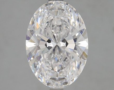 Lab Grown Diamond Lab-grown 3,02Ct D-VVS2 Oval - GIA6511860073 1
