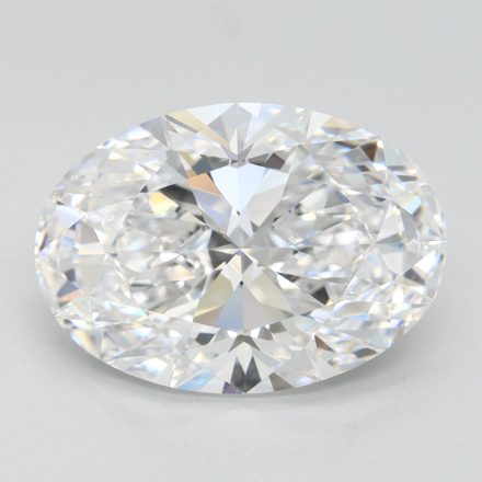 Lab Grown Diamond Lab-grown 4,09Ct D-FL Oval - IGILG804665185 1