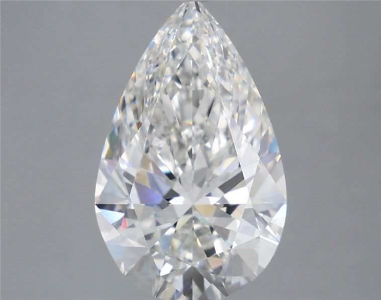 Lab Grown Diamond Lab-grown 3,78Ct F-VVS2 Pear - IGILG729519251 1
