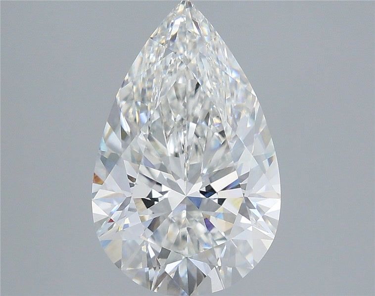 Lab Grown Diamond Lab-grown 3,79Ct F-VVS2 Pear - IGILG742517854 1