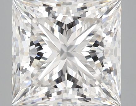 Lab Grown Diamond Lab-grown 3,17Ct F-VS1 Princess - GIA6475838257 1