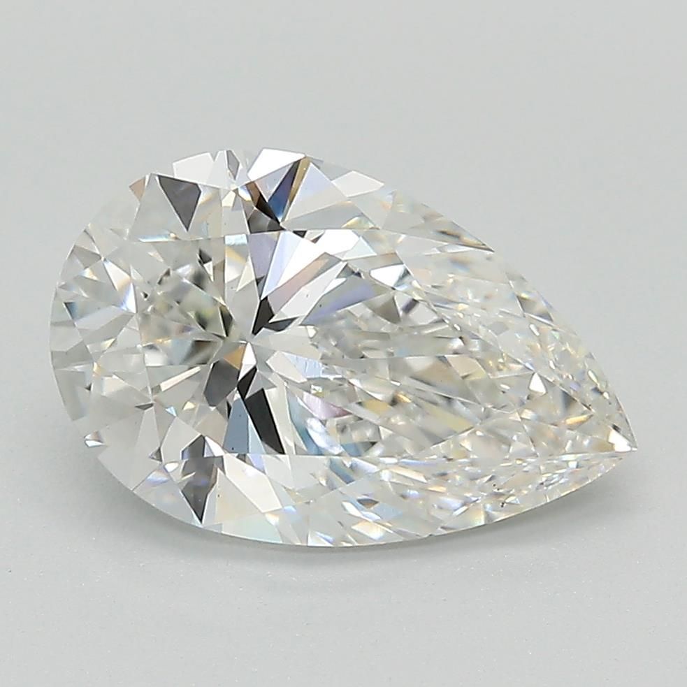 Lab Grown Diamond Lab-grown 2,7Ct G-VS1 Pear - IGILG512239220 1