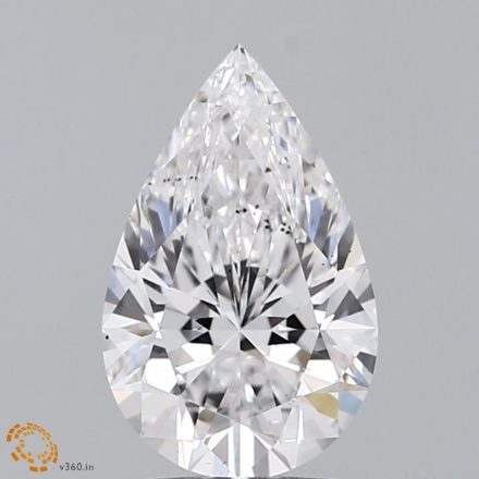 Lab Grown Diamond Lab-grown 1,67Ct D-VS2 Pear - IGILG606328906 1