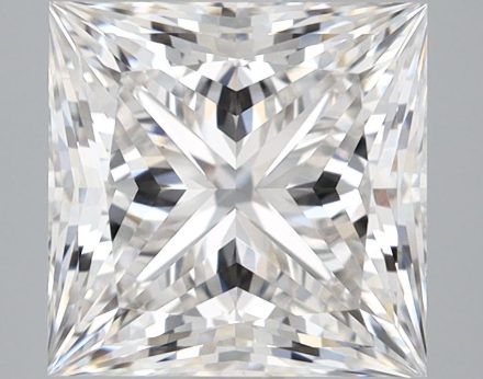 Lab Grown Diamond Lab-grown 3,1Ct F-VS1 Princess - GIA2477939032 1