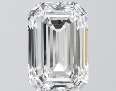 Lab Grown Diamond Lab-grown 2,85Ct D-VVS2 Emerald - IGILG765606086 1