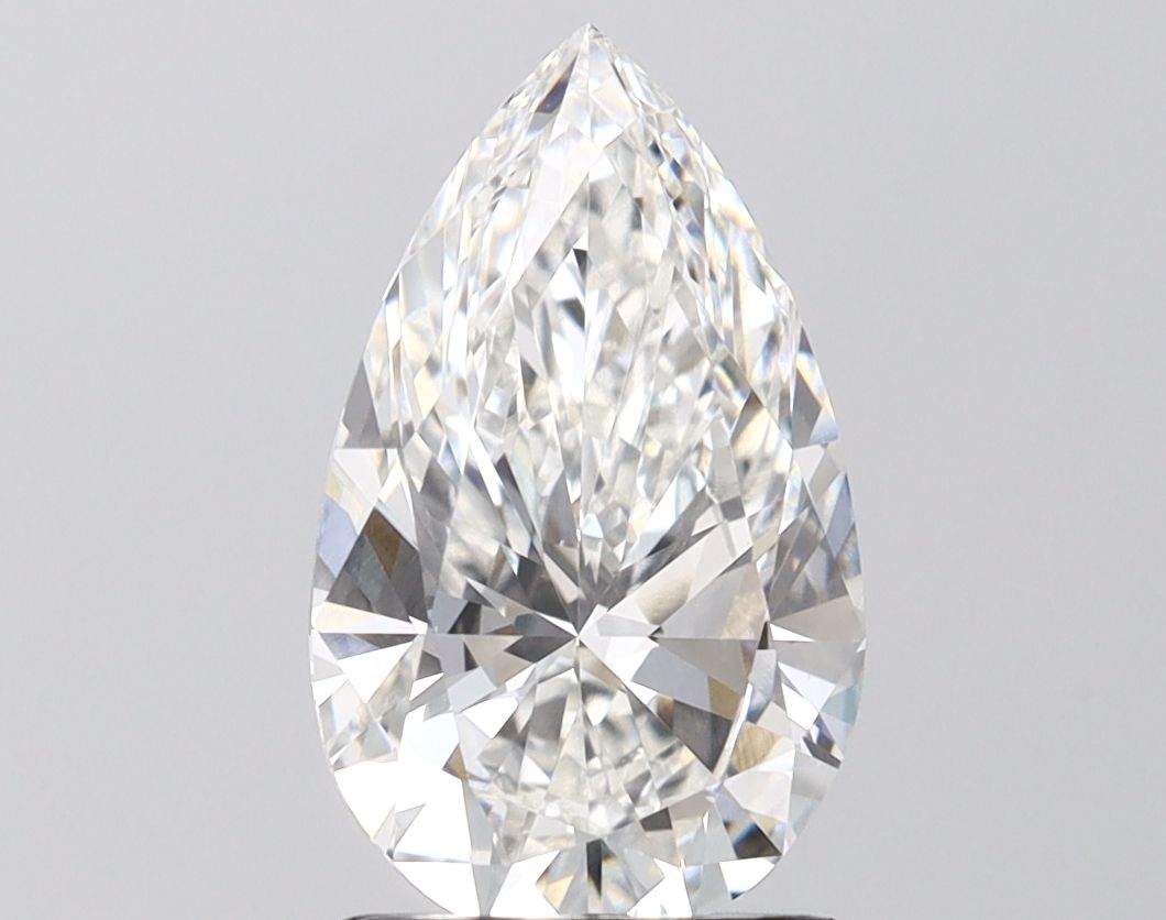 Lab Grown Diamond Lab-grown 2,5Ct F-VVS2 Pear - IGILG776635500 1