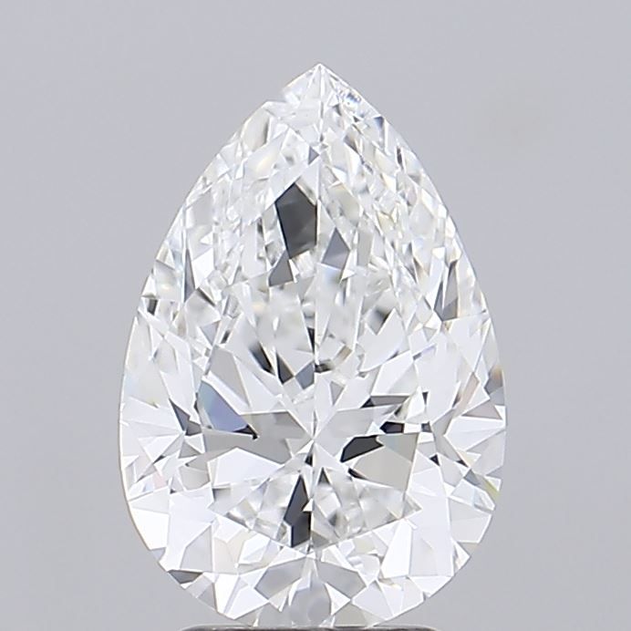 Lab Grown Diamond Lab-grown 2,72Ct D-IF Pear - IGILG638403317 1