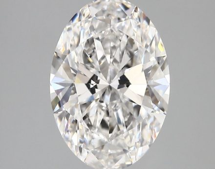 Lab Grown Diamond Lab-grown 3,7Ct F-VVS2 Oval - IGILG735508592 1