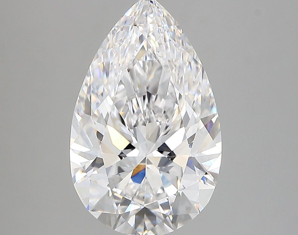 Lab Grown Diamond Lab-grown 3,22Ct D-VS1 Pear - GIA2507891006 1