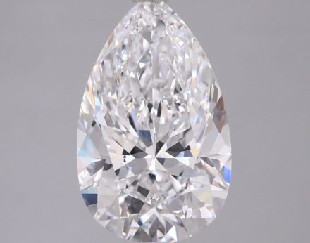 Lab Grown Diamond Lab-grown 2,44Ct D-FL Pear - IGILG804657415 1