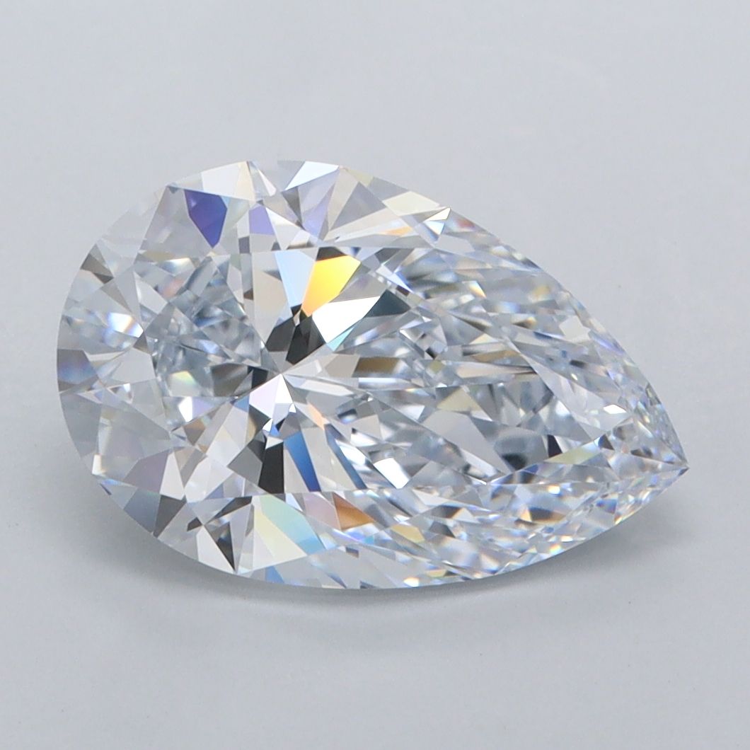 Lab Grown Diamond Lab-grown 2,96Ct F-FL Pear - IGILG799644156 1
