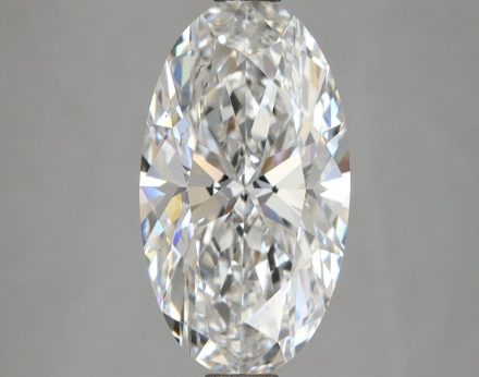 Lab Grown Diamond Lab-grown 3,07Ct E-VVS2 Oval - IGILG744504086 1