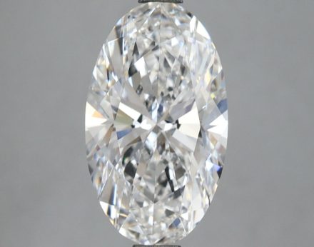 Lab Grown Diamond Lab-grown 3,03Ct D-VVS2 Oval - IGILG742523768 1