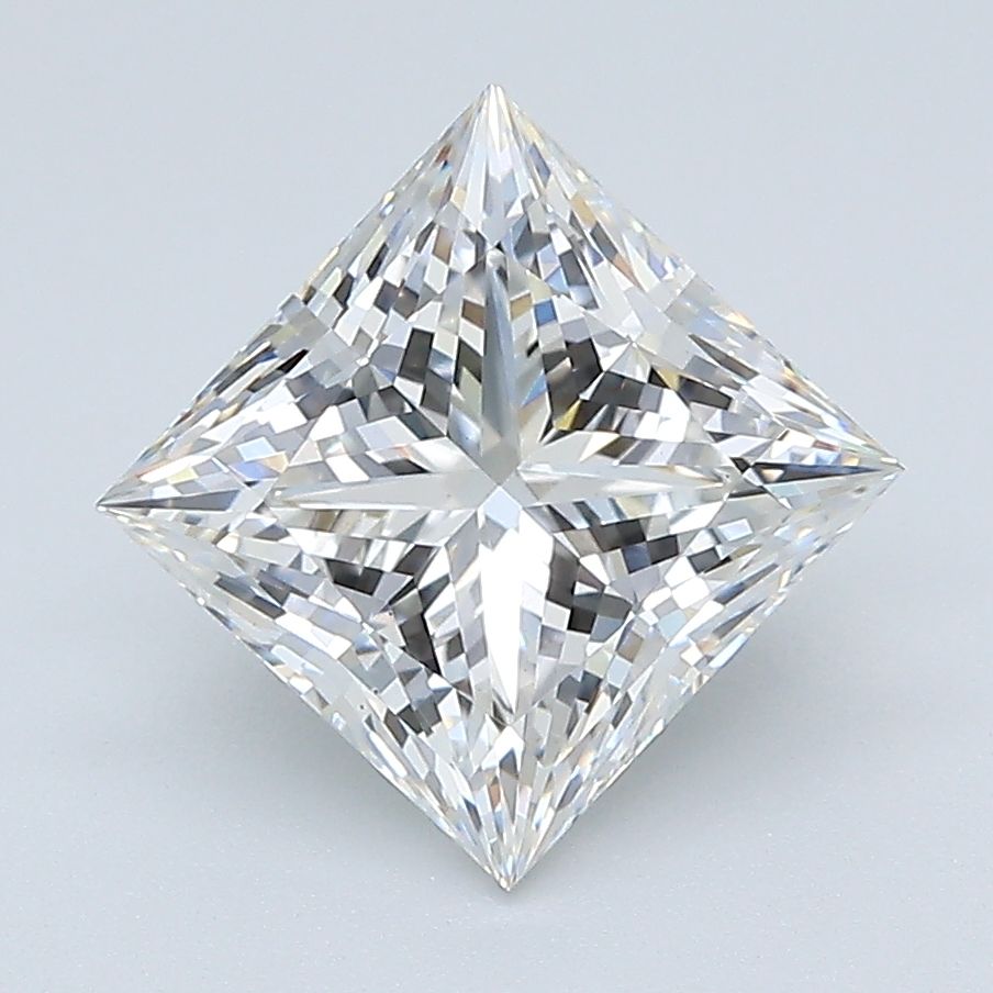 Lab Grown Diamond Lab-grown 2,56Ct F-VS1 Princess - IGILG645490052 1