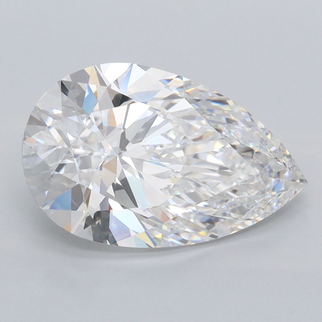 Lab Grown Diamond Lab-grown 3,1Ct D-FL Pear - IGILG783637736