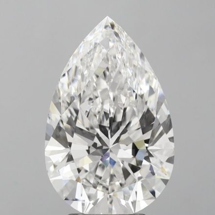 Lab Grown Diamond Lab-grown 4,79Ct E-VVS2 Pear - IGILG627416379 1