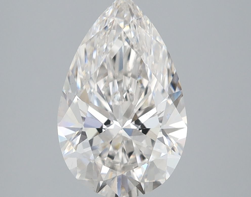 Lab Grown Diamond Lab-grown 2,1Ct F-VS1 Pear - IGILG607368787 1