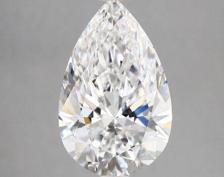 Lab Grown Diamond Lab-grown 3,93Ct E-VVS2 Pear - IGILG670431270 1