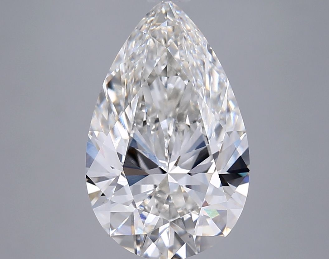 Lab Grown Diamond Lab-grown 4,03Ct F-VVS1 Pear - IGILG737521332 1