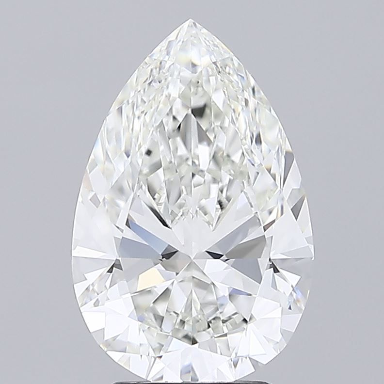 Lab Grown Diamond Lab-grown 3,7Ct F-IF Pear - IGI629420127 1
