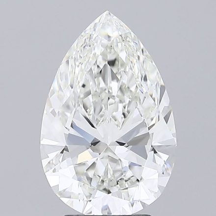 Lab Grown Diamond Lab-grown 3,7Ct F-IF Pear - IGI629420127 1