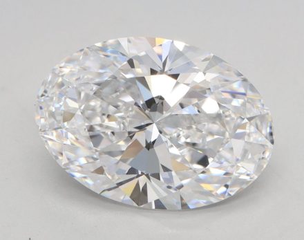 Lab Grown Diamond Lab-grown 3,5Ct E-VVS2 Oval - GIA7481530244 1