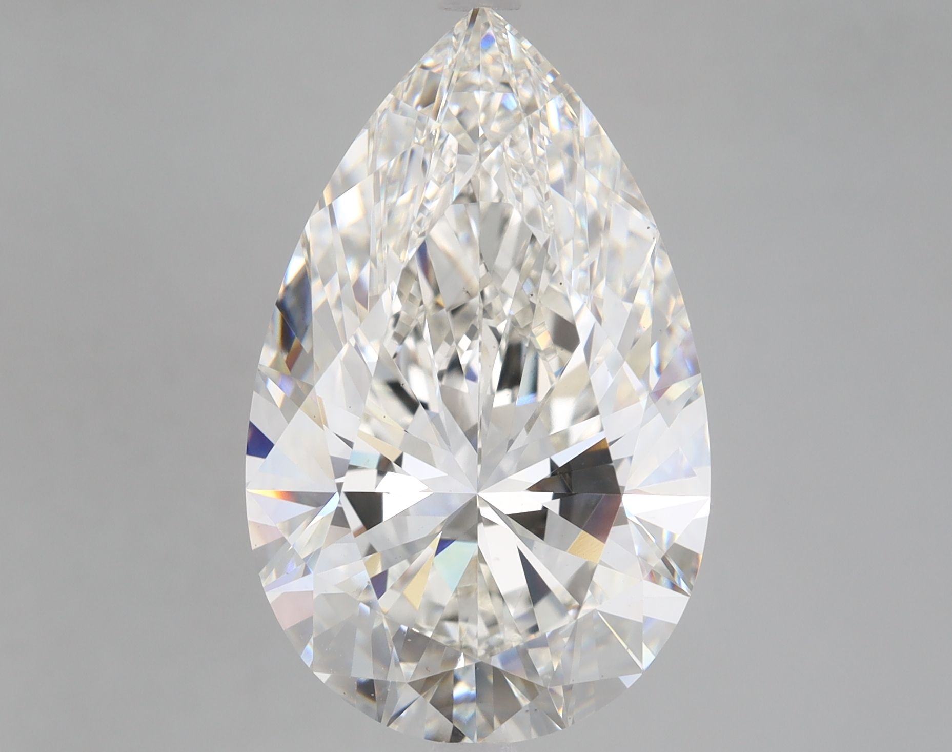 Lab Grown Diamond Lab-grown 10,72Ct H-VS1 Pear - IGILG598351777 1