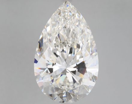 Lab Grown Diamond Lab-grown 10,72Ct H-VS1 Pear - IGILG598351777 1