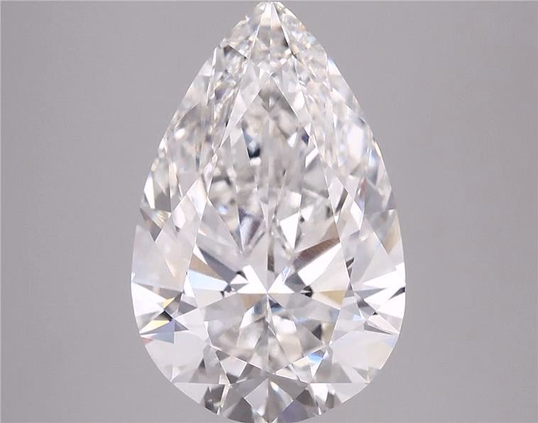 Lab Grown Diamond Lab-grown 3,91Ct F-VVS2 Pear - IGILG800607440 1