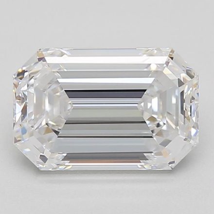 Lab Grown Diamond Lab-grown 2,73Ct D-IF Emerald - GIA7508105164 1